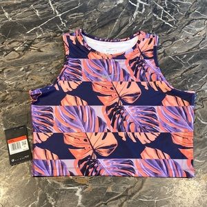 NWT Nike women’s running tank crop size Large